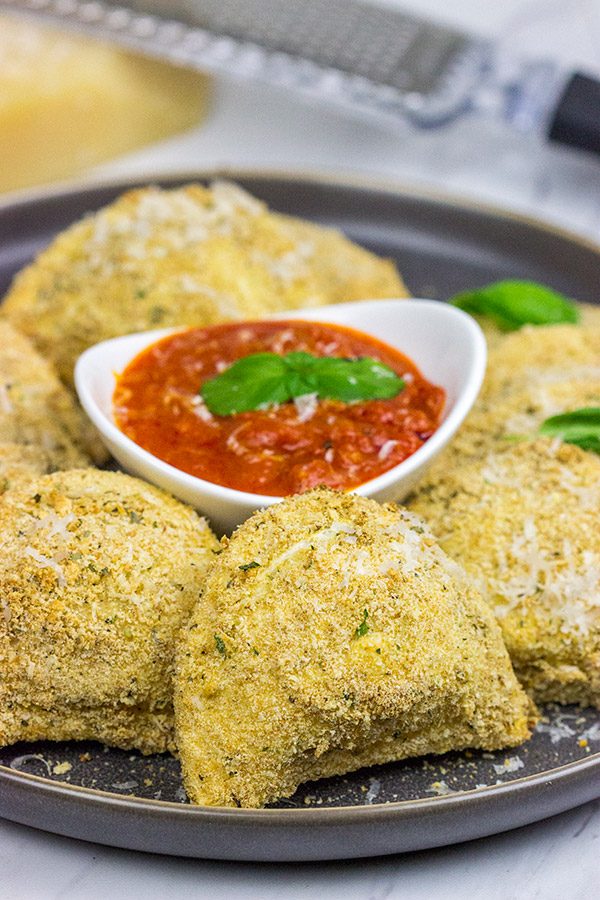 These Italian Baked Pierogies are a cinch to make...and they're one heck of a tasty appetizer to serve during football season!