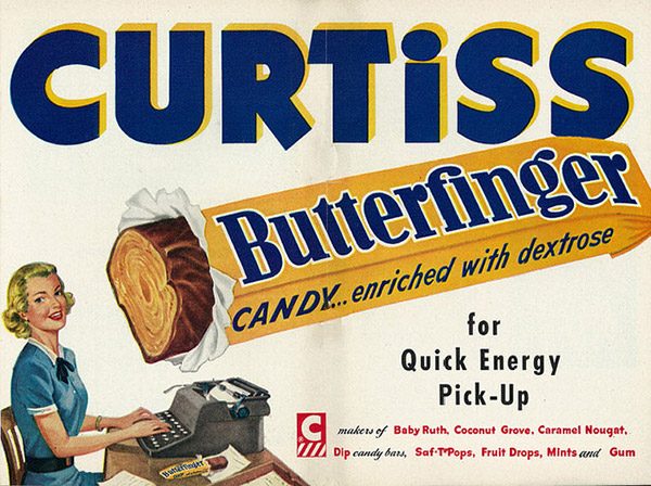 Old Butterfinger ad