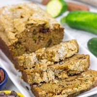 Overrun with zucchini? Grab some chocolate chips from the pantry and make a batch of this tasty Chocolate Chip Zucchini Bread!