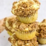 Do you love brown sugar and cinnamon?  Then these Crumb Cake Muffins are calling your name!  They're packed with flavor, and they can be served as breakfast or dessert!