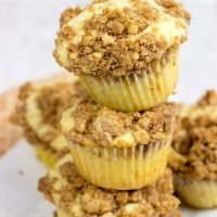 Do you love brown sugar and cinnamon? Then these Crumb Cake Muffins are calling your name! They're packed with flavor, and they can be served as breakfast or dessert!