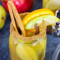Celebrate the arrival of Autumn with a glass of this Fall Harvest Sangria. It's full of your favorite fruits, and it can be made with either red or white wine!