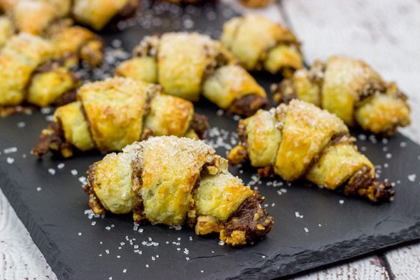 This Pumpkin Spice Rugelach includes real pumpkin in addition to your favorite Fall spices...it's the perfect sweet treat on a chilly day!