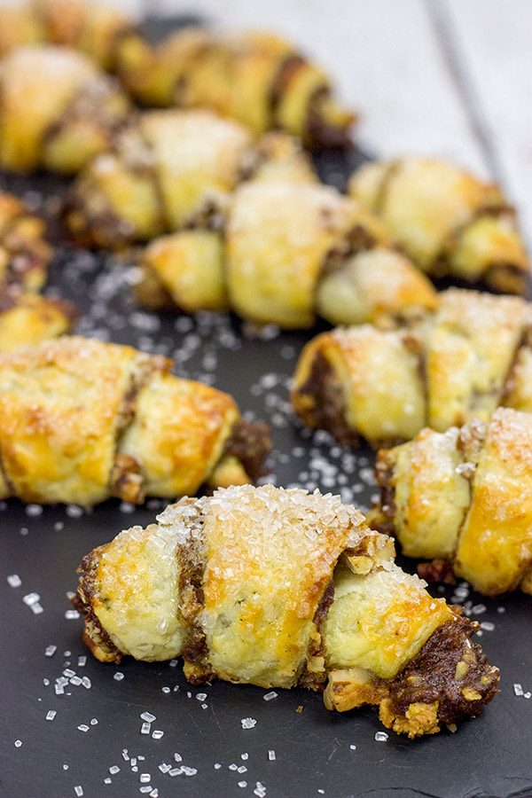 This Pumpkin Spice Rugelach includes real pumpkin in addition to your favorite Fall spices...it's the perfect sweet treat on a chilly day!