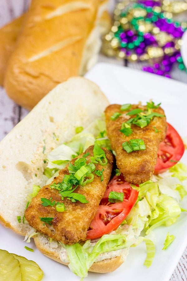 Looking for a fun new weeknight meal? These Beer Battered Fish Po'Boys are packed with flavor, and they're ready in less than 30 minutes!