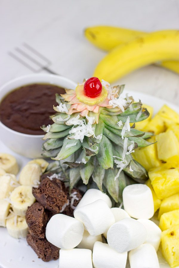 Looking for a fun dessert for a holiday party or just a quiet night with the family?  This Easy Chocolate Fondue is always a hit!