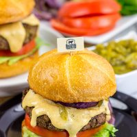 Bring the flavors of New Mexico to the grill with these Hatch Green Chile Burgers!  And don't forget the pepperjack cheese sauce!