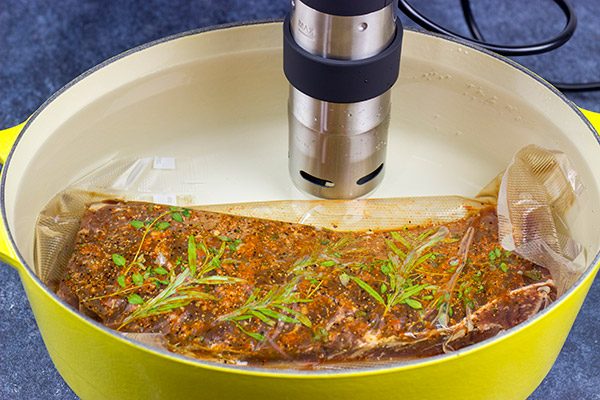 Loaded with tender steak and melty cheeses, these Sous Vide Steak Sandwiches are a favorite in our house!