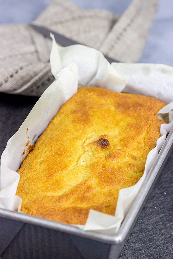 This Almond Flour Bread is an easy, low-carb bread.  We loved lightly toasting slices of this bread with a bit of butter and jam!