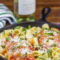 Stuffed with melty cheese, this Baked Parmesan Stuffed Chicken is a twist on the Italian classic...and it can be ready in 30 minutes!