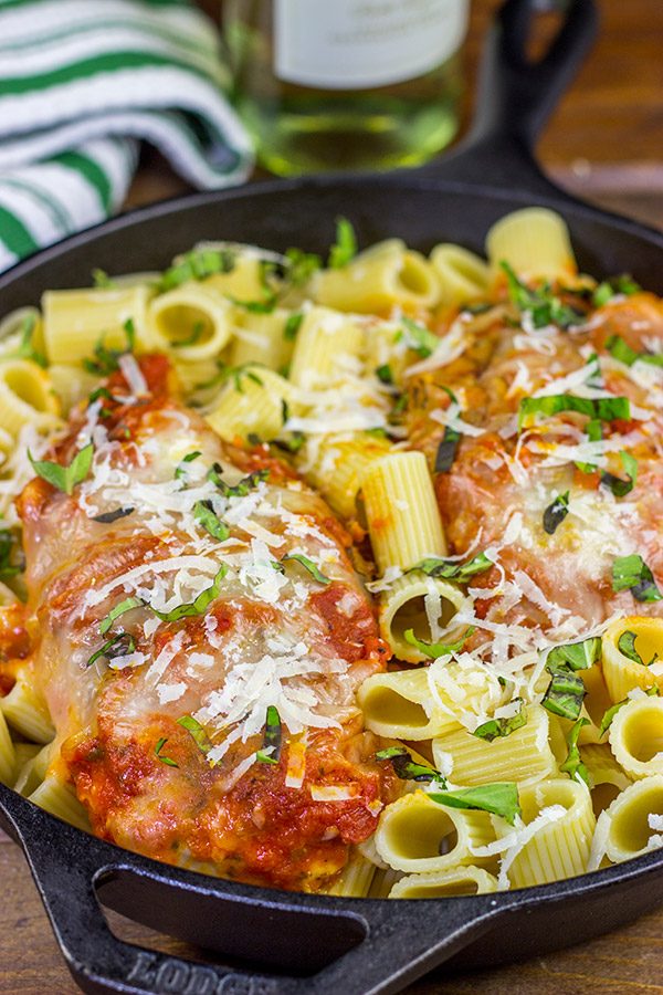 Stuffed with melty cheese, this Baked Parmesan Stuffed Chicken is a twist on the Italian classic...and it can be ready in 30 minutes!