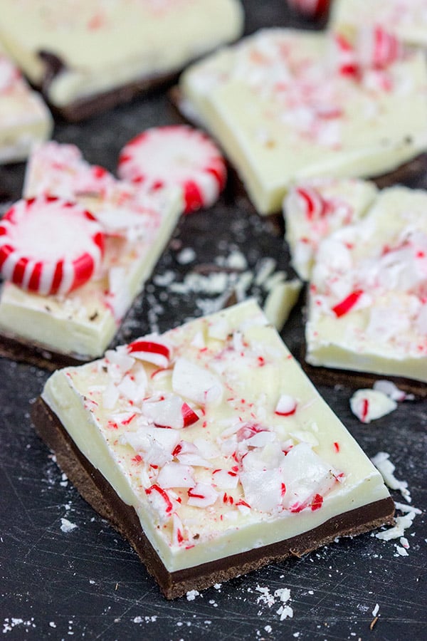 This Easy Peppermint Bark is simple to make, and it's perfect for holiday gifts...if you don't eat it all first!
