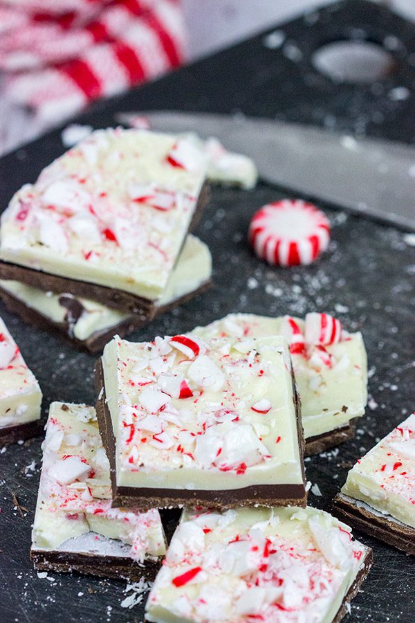 This Easy Peppermint Bark is simple to make, and it's perfect for holiday gifts...if you don't eat it all first!