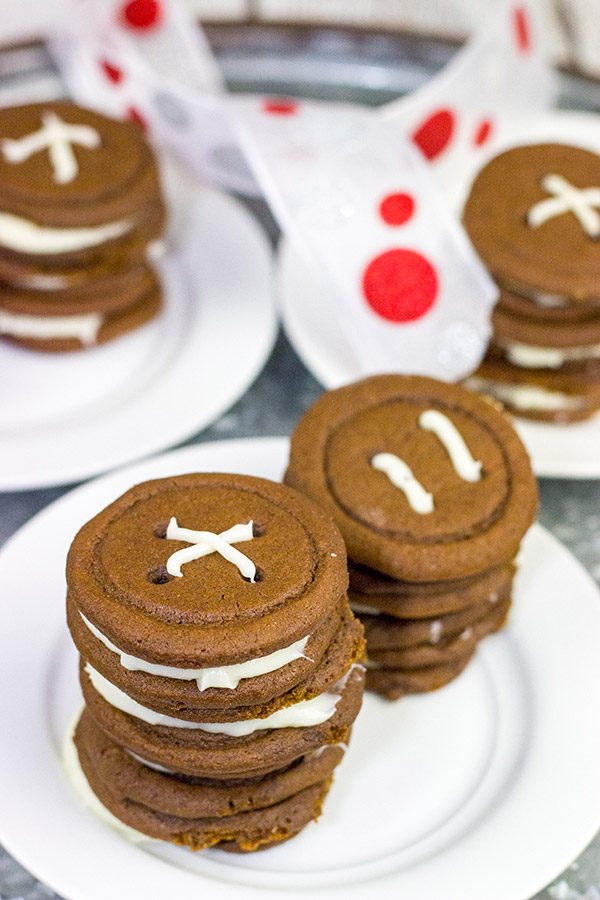These Gingerbread Button Cookies are a fun way to add a twist to the holiday cookie tray!