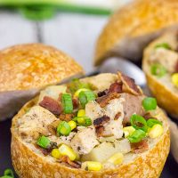 As we head into the cold days of winter, let's warm up with a batch of this tasty Slow Cooker Chicken Corn Chowder!
