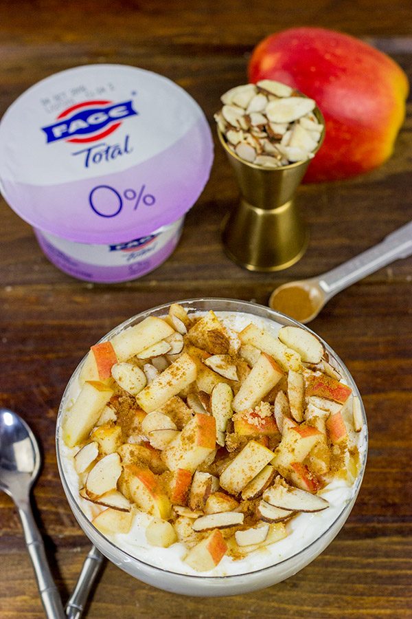 How do you top your yogurt?  We love topping our Greek Yogurt with Nuts, Honey and Maple Syrup.  Mix and match the flavors for fun twists!