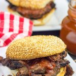 Smoked Beef Chuck Roast with Maple Bourbon BBQ Sauce