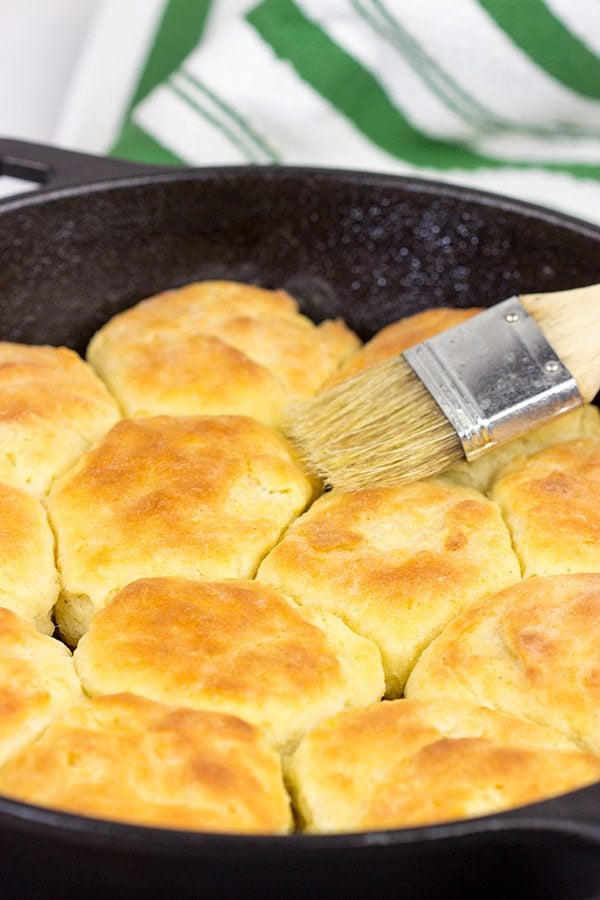 Cast Iron Skillet Buttermilk Biscuits