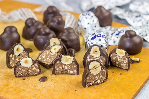 Filled with a layer of hazelnut cheesecake and topped with chopped Baci, these Chocolate Hazelnut Cheesecake Brownies are a great way to celebrate National Chocolate Day!