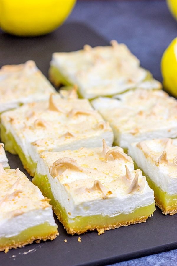 When life gives you lemons...make Lemon Meringue Bars! These bars are a classic, summer dessert. Grab some lemons and make a batch this weekend!