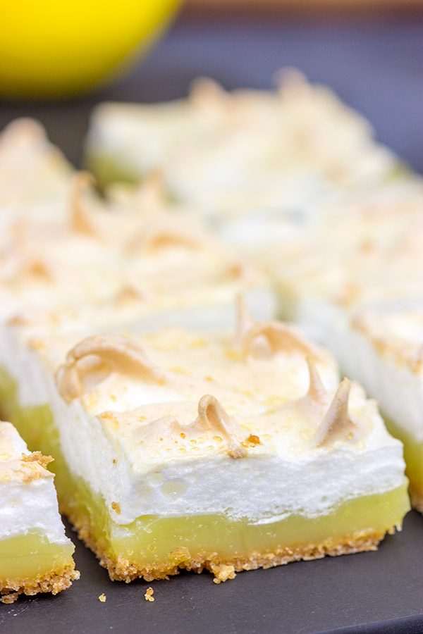 When life gives you lemons...make Lemon Meringue Bars!  These bars are a classic, summer dessert.  Grab some lemons and make a batch this weekend!