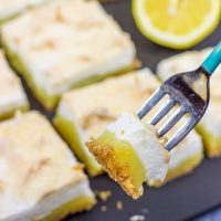When life gives you lemons...make Lemon Meringue Bars! These bars are a classic, summer dessert. Grab some lemons and make a batch this weekend!