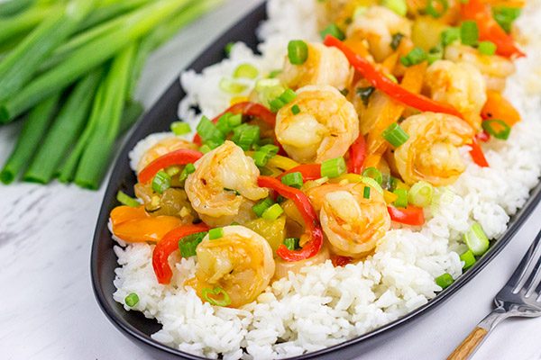 Skip the takeout and make this Sweet and Sour Shrimp at home!  You'll be surprised at how easy (and tasty) this is!