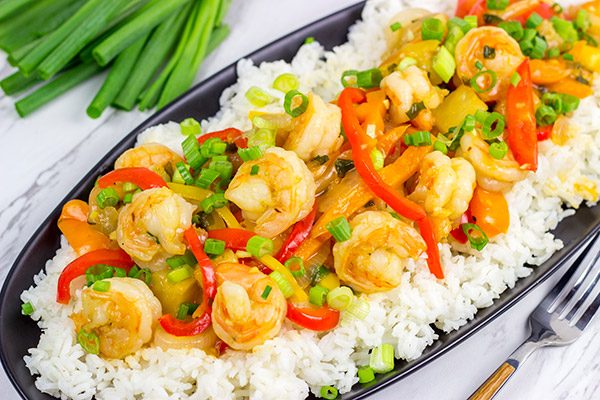 Skip the takeout and make this Sweet and Sour Shrimp at home!  You'll be surprised at how easy (and tasty) this is!