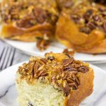Arguably the predecessor of American cinnamon buns, Schnecken are a German pastry topped with a gooey, honey pecan mixture...and they're delicious!