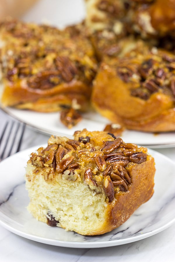 Arguably the predecessor of American cinnamon buns, Schnecken are a German pastry topped with a gooey, honey pecan mixture...and they're delicious!