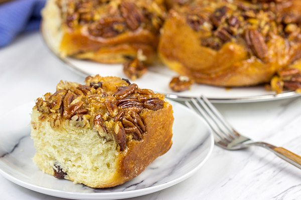 Arguably the predecessor of American cinnamon buns, Schnecken are a German pastry topped with a gooey, honey pecan mixture...and they're delicious!