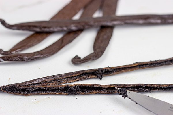 Harvesting vanilla beans in Tahiti