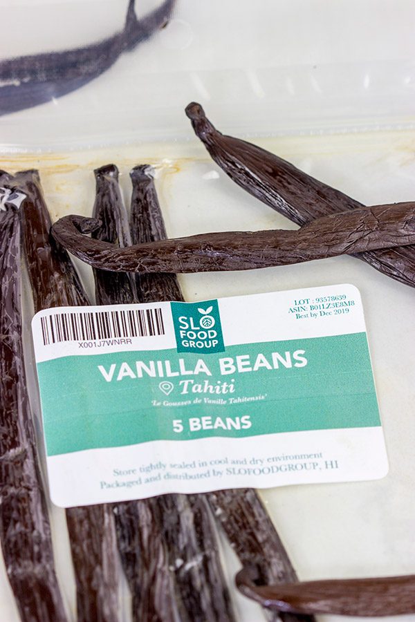 Harvesting vanilla beans in Tahiti