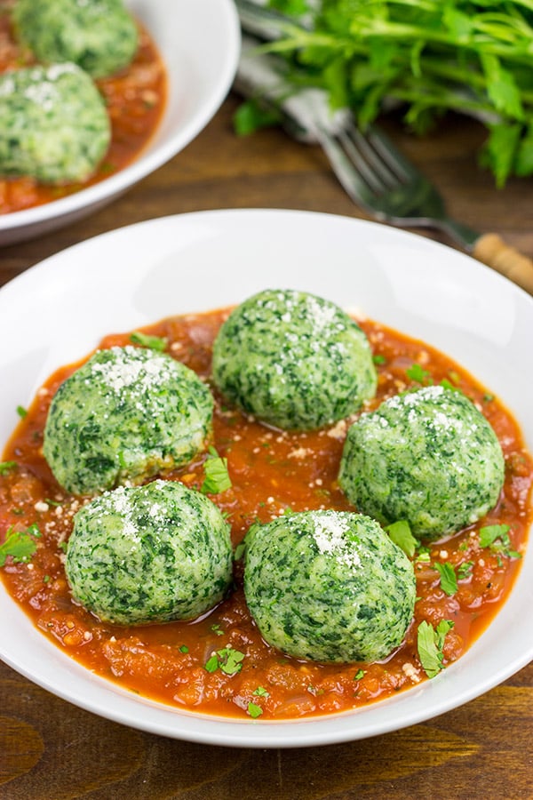 Packed with fresh spinach and ricotta cheese, these Malfatti are an easy homemade pasta that will quickly become a family favorite!