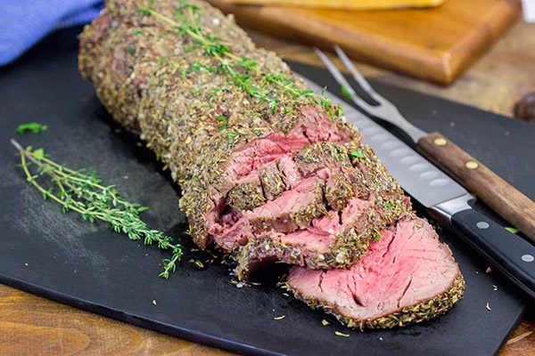 This Beef Tenderloin with Parmesan Butter is a delicious and surprisingly easy recipe to make! This is perfect for a special occasion...or any day that ends in -y!