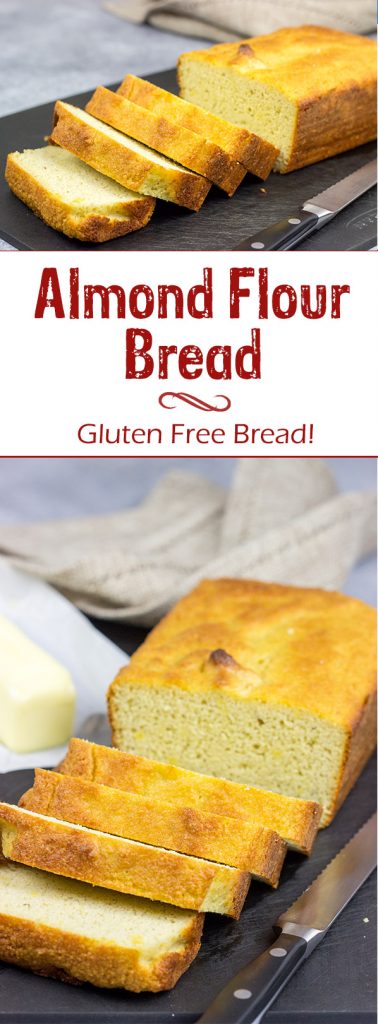 This Almond Flour Bread is an easy, low-carb bread. We loved lightly toasting slices of this bread with a bit of butter and jam!