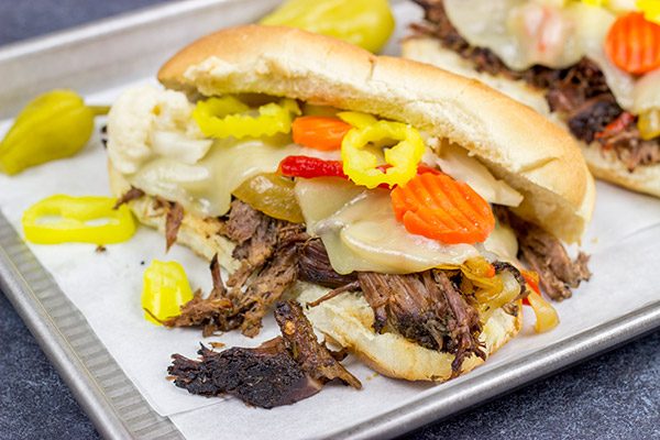 Starting with a classic chuck roast, these Slow Cooker Italian Beef Sandwiches make for an easy and delicious comfort food meal!