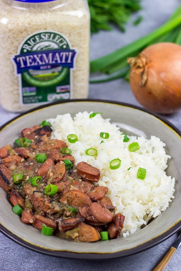 Chase the Monday blues away! Bring the flavor of New Orleans into your kitchen with a batch of this classic Red Beans and Rice!