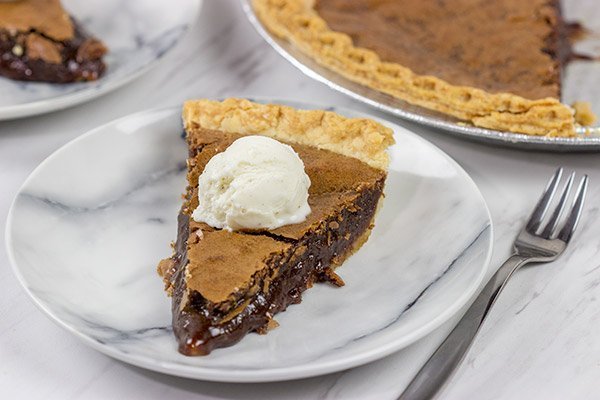 Served either warm or cold, this Chocolate Chess Pie will be an instant family favorite!
