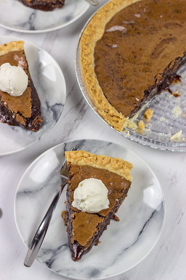 Served either warm or cold, this Chocolate Chess Pie will be an instant family favorite!