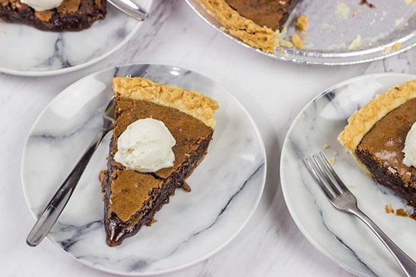 Served either warm or cold, this Chocolate Chess Pie will be an instant family favorite!