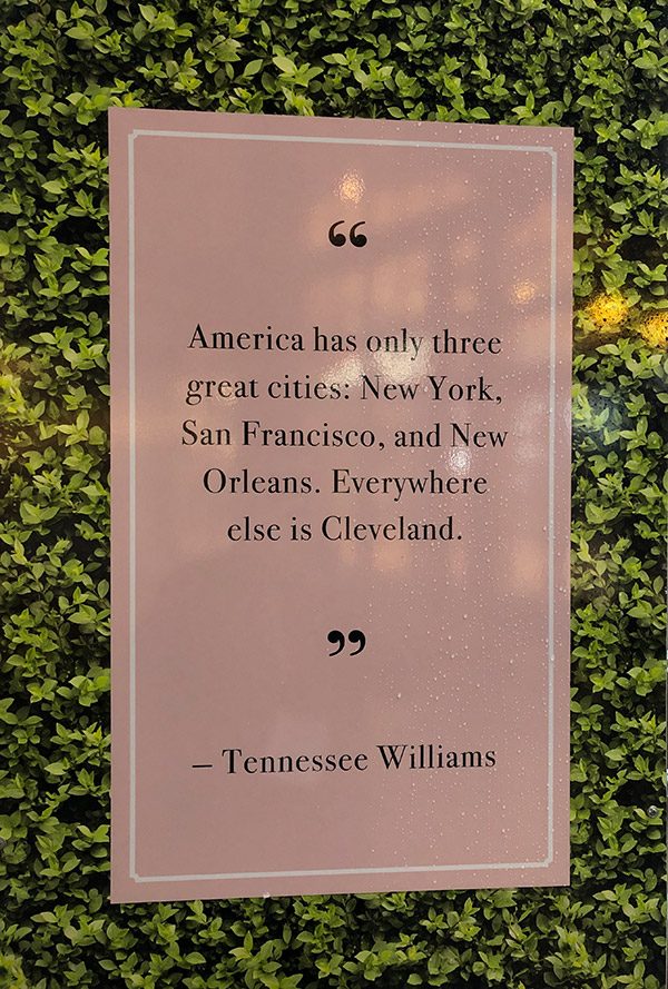 New Orleans Tennessee Williams
