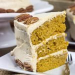 Packed with pumpkin and plenty of Autumn spices, this Pumpkin Spice Cake with Cream Cheese Frosting is a tasty way to celebrate the season!