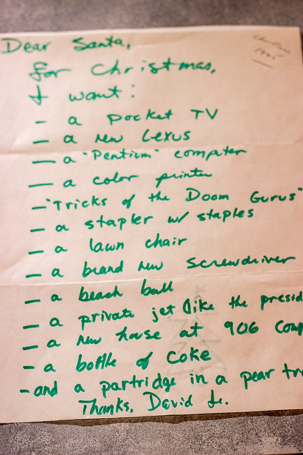 Christmas List
