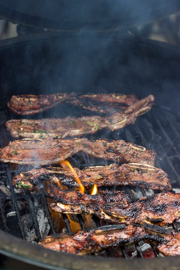 Add a new twist to the grill with these Grilled Beef Flanken Ribs!  They're kinda like the beef version of chicken wings!