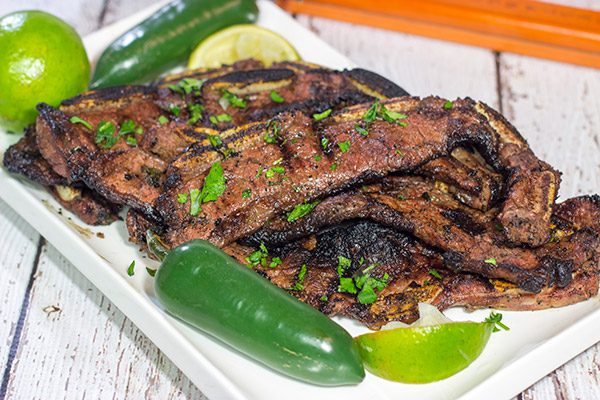 Add a new twist to the grill with these Grilled Beef Flanken Ribs!  They're kinda like the beef version of chicken wings!