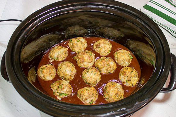 These Slow Cooker BBQ Meatball Subs are an easy and delicious comfort dinner.  Perfect for cold winter days!