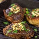 Bacon Wrapped Steak is delicious.  Bacon Wrapped Steak with Blue Cheese Butter?  Now that's a recipe worthy of a celebration!