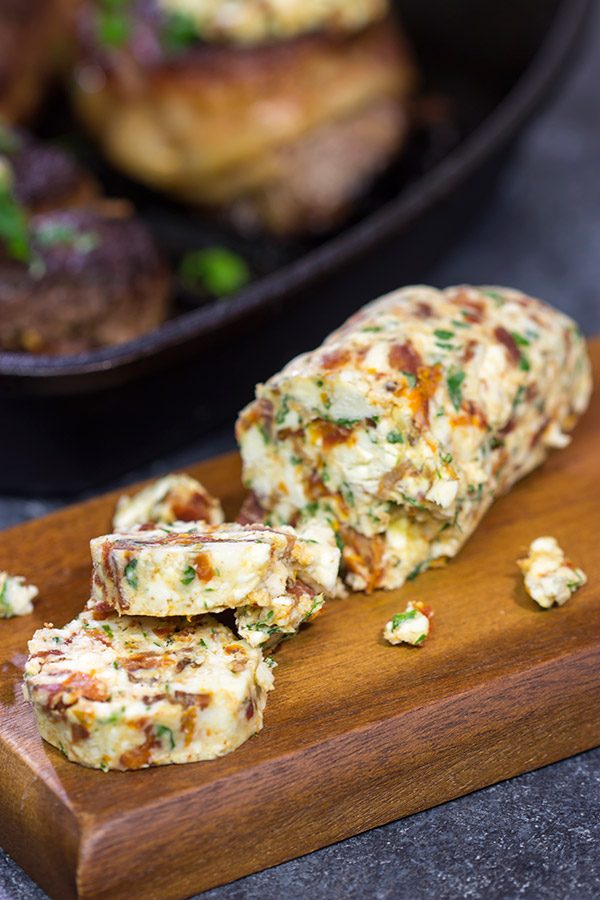 Bacon Wrapped Steak is delicious.  Bacon Wrapped Steak with Blue Cheese Butter?  Now that's a recipe worthy of a celebration!