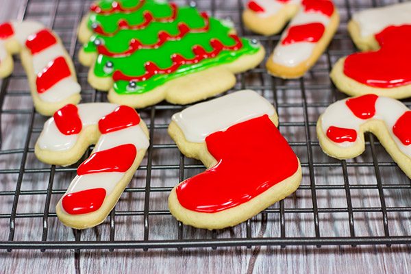 Decorating holiday cookies is an wonderful tradition! Esther's Sugar Cookies are tender and soft, and the dough can be rerolled as many times as you need. Happy baking...and decorating!